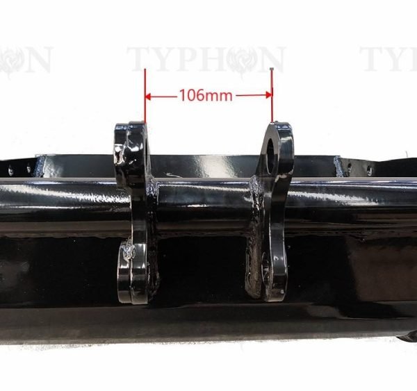 2-3.5 Ton Mini Excavator Attachment 550mm Teeth Bucket Trenching Buckets 21 inch for TERROR X2