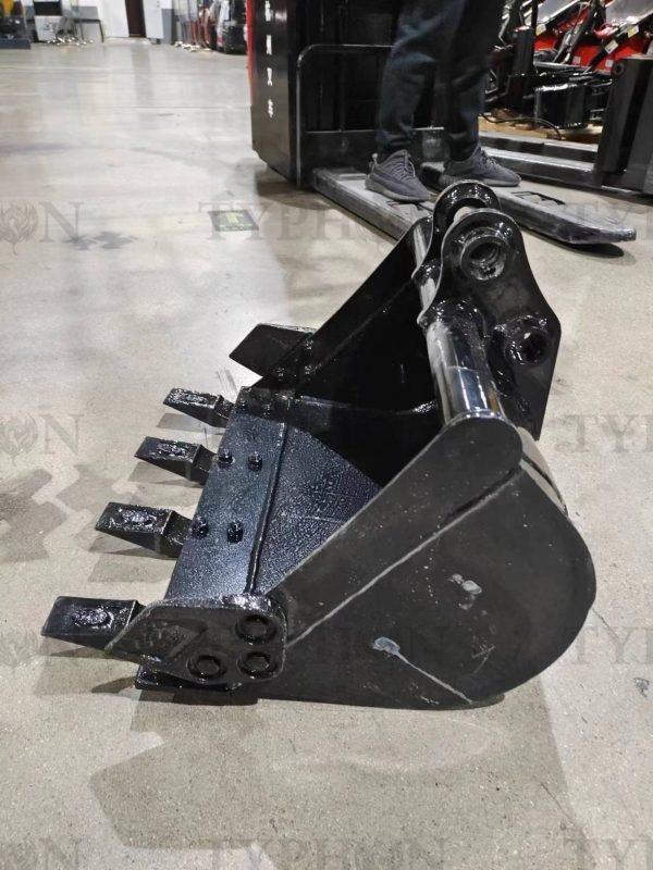 2-3.5 Ton Mini Excavator Attachment 600mm Teeth Bucket Trenching Buckets 23 inch for TERROR X2