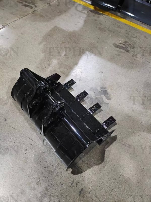 2-3.5 Ton Mini Excavator Attachment 600mm Teeth Bucket Trenching Buckets 23 inch for TERROR X2