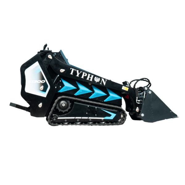 4-In-1 Bucket Combo Mini Skid Steer attachment for TYPHON STOMP X1300 & STOMP 509