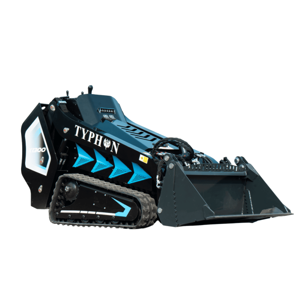 4-In-1 Bucket Combo Mini Skid Steer attachment for TYPHON STOMP X1300 & STOMP 509