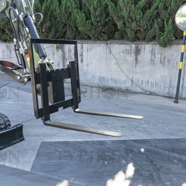 Pallet Fork Attachment for 2.5-3 ton Mini Excavator Adjustable Stabilizer Bar USA
