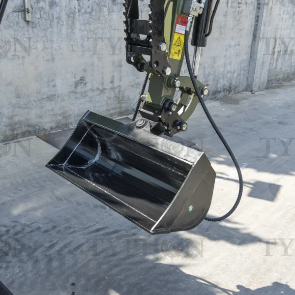 800mm Tilting Bucket Attachment For 2-3 ton Mini Excavator Hyd Digging Bucket