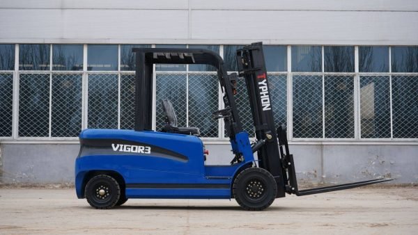 New 2025 TYPHON VIGOR 3.0 Blue Electric Forklift 3 Ton Lifter Lift Truck Jitney Hi-Lo