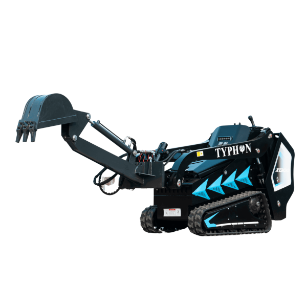 TYPHON Digger Attachment for Mini Skid Steer STOMP X1300 & STOMP 509