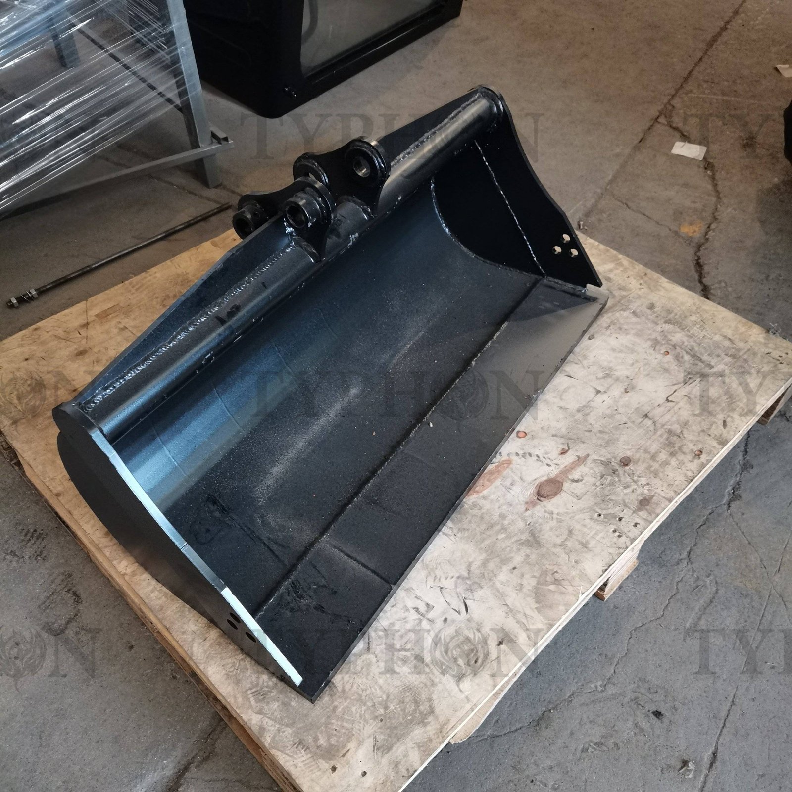 Excavator Attachment Tilt Bucket 47″ Hydraulic Tilting Bucket 1200mm Heavy Duty For TERROR X2 PRO