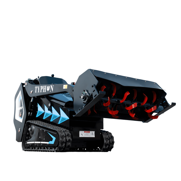 Mini Skid Steer Rotary Tiller Attachment for TYPHON STOMP X1300/TYPHON STOMP 509