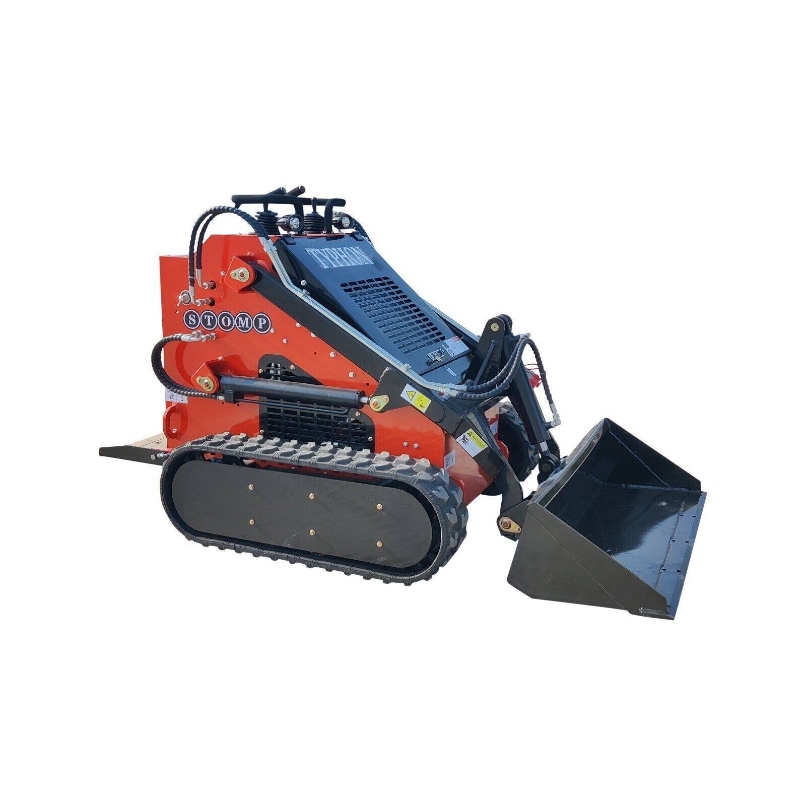 Skid Steer Loader Tracked 22.1 HP Honda EPA Gasoline Engine for Gardens, Farming