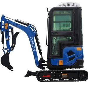 TYPHON TERROR XVII cabin mini excavator