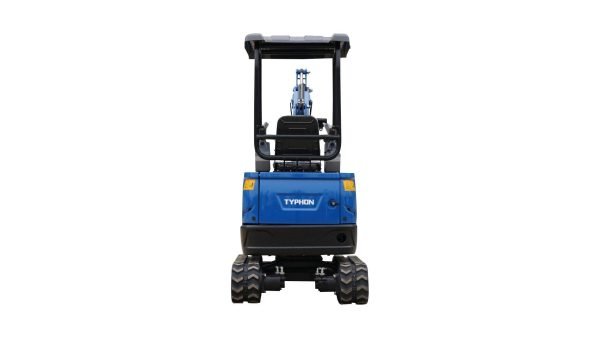 2025 3800 lb TYPHON TERROR XVII Mini Excavator Rubber Track with Kubota D902 Diesel Engine USA