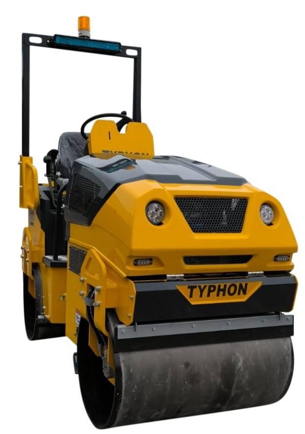 TYPHON FURY 1.5 Ton Vibratory Compactor Asphalt Roller USA