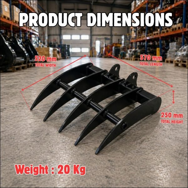 Ultimate 10 in 1 Attachment for TYPHON TERROR X2 Pro & X2 Max Mini Excavator