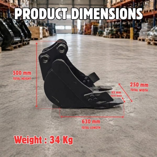 Ultimate 10 in 1 Attachment for TYPHON TERROR X2 Pro & X2 Max Mini Excavator