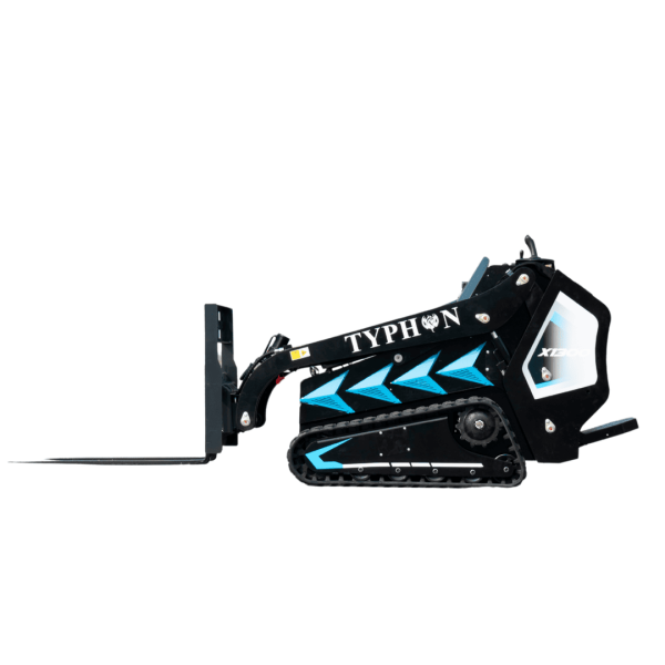 1000mm Pallet Fork & Hay Frame Attachment for TYPHON STOMP X1300 & STOMP 509 Mini Skid Steers