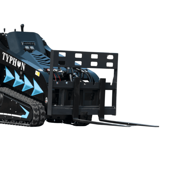 1000mm Pallet Fork & Hay Frame Attachment for TYPHON STOMP X1300 & STOMP 509 Mini Skid Steers
