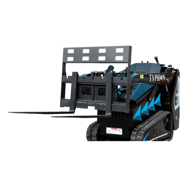 1000mm Pallet Fork & Hay Frame Attachment for TYPHON STOMP X1300 & STOMP 509 Mini Skid Steers