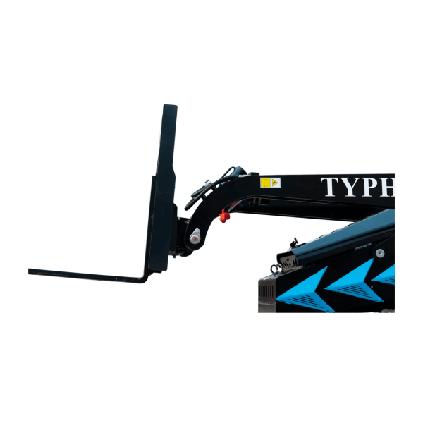 1000mm Pallet Fork & Hay Frame Attachment for TYPHON STOMP X1300 & STOMP 509 Mini Skid Steers