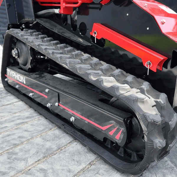 Brand New TYPHON STOMP V900 1.4 Ton Mini Track Loader Featuring Dual Auxiliary Hydraulics & Kubota D1105 25HP USA Engine