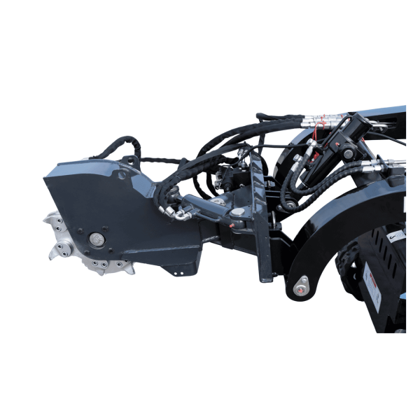 Hydraulic Swing Stump Grinder Attachment for TYPHON STOMP X1300 & STOMP 509 Mini Skid Steers
