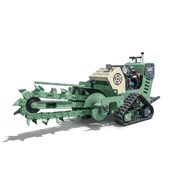 TYPHON GroundRipper GRX1 Compact Track Trencher Konstructz Series w/ Honda GX690 22.1HP Engine