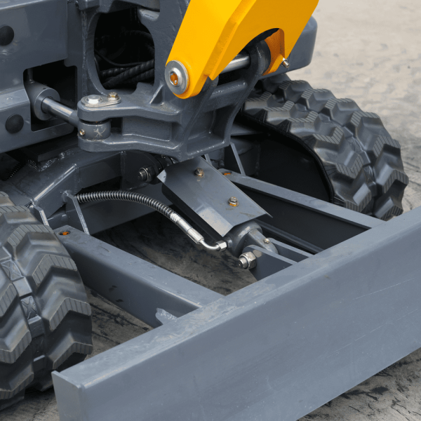 TYPHON TERROR XVII PRO 3800 lb Mini Excavator, Kubota D902 Diesel, Hydraulic Thumb, Pilot Controls, 14kN Dig Force