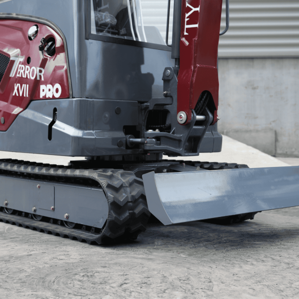 TYPHON TERROR XVII PRO Prestige Edition 4000 lb Enclosed Mini Excavator with Kubota Power & Advanced Hydraulics