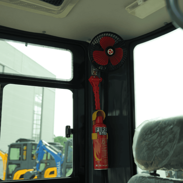 TYPHON TERROR XVII PRO Prestige Edition 4000 lb Enclosed Mini Excavator with Kubota Power & Advanced Hydraulics