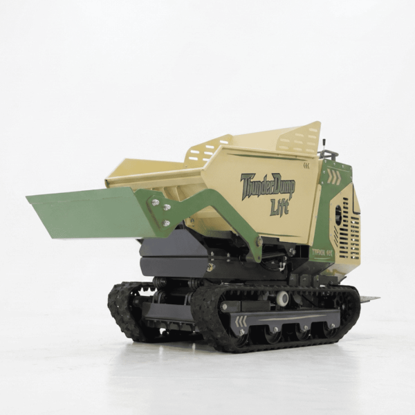 TYPHON ThunderDump Lift KONSTRUCTZ Series Tracked Dumper, 2,205 lb Load Capacity Honda GX390 11HP Gas Engine,
